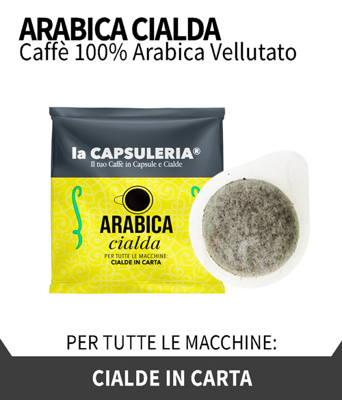 Caffè Arabica Cialde in Carta Ese 44 | la Capsuleria